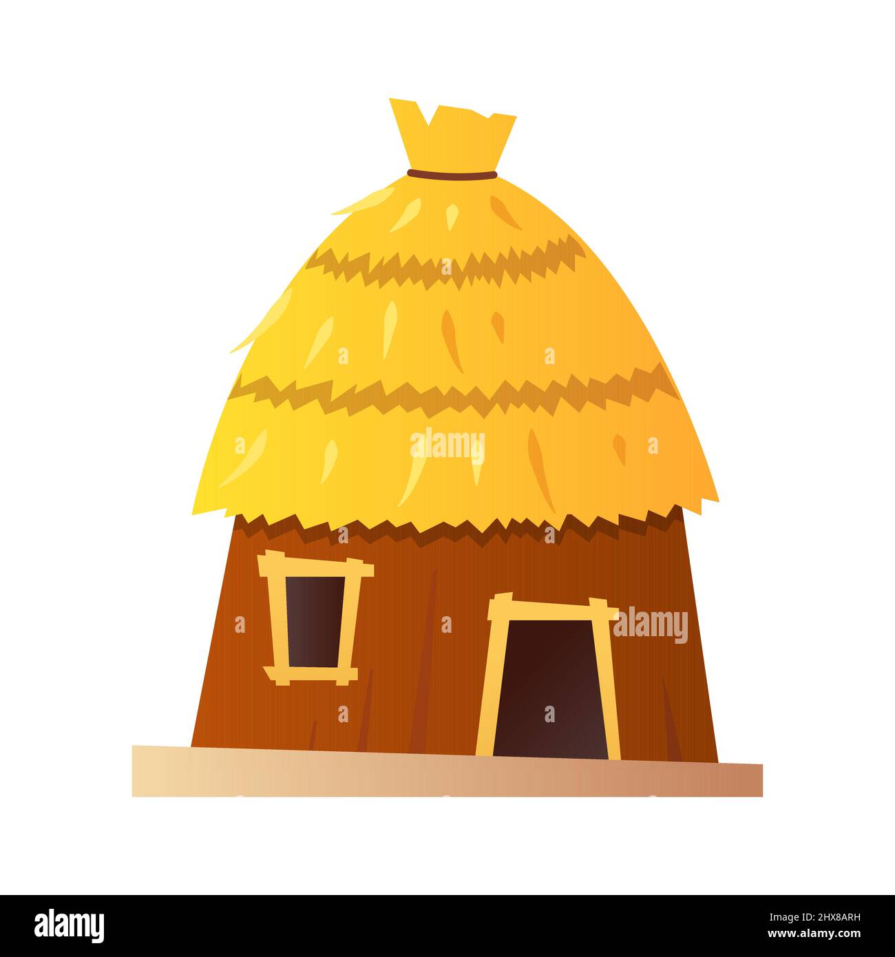 Peasant hut Stock Vector Images - Alamy