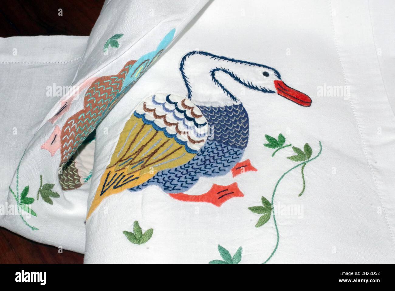 Typical Italian cloth embroiderd Stock Photo Alamy