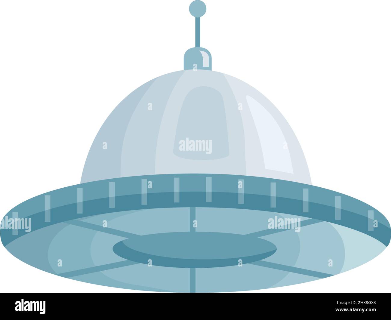 ufo space vehicle flying icon Stock Vector Image & Art - Alamy