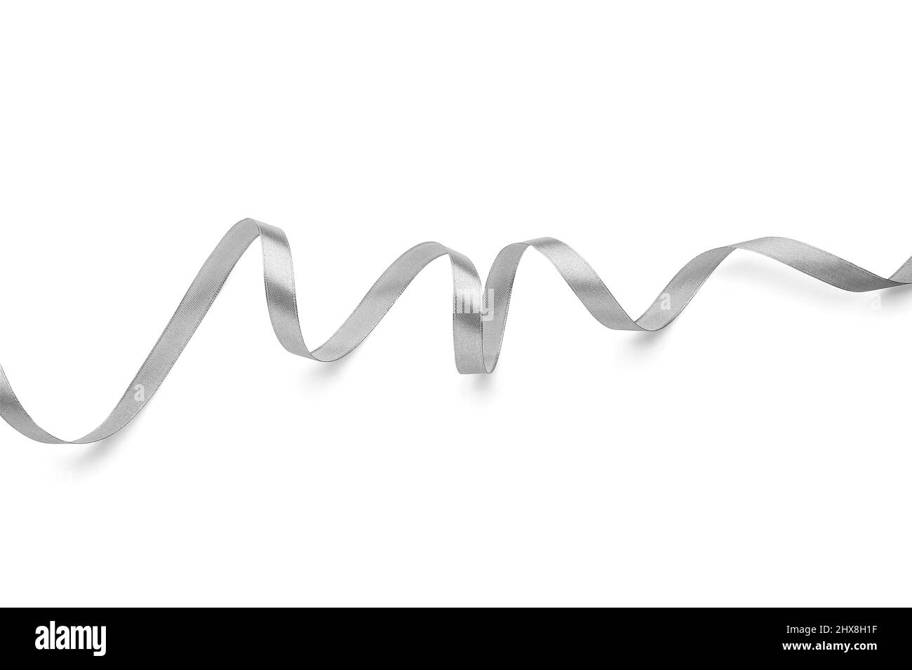 Curly Silver Ribbon Curly Silver Ribbon