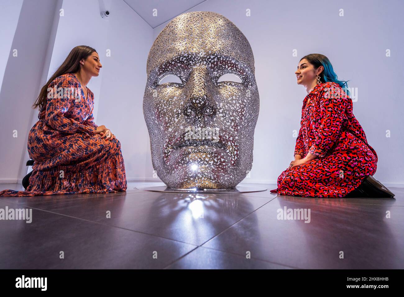 London, UK. 10th Mar, 2022. Korean Art - Cultivating the Unexpected, a group show tat Opera Gallery, New Bond Street. It brings together five Korean contemporary artists: Cho Sung-Hee, Chun Kwan-Young, Jae Ko, Yoo Bong Sang and Seo Young-Deok. Credit: Guy Bell/Alamy Live News Stock Photo