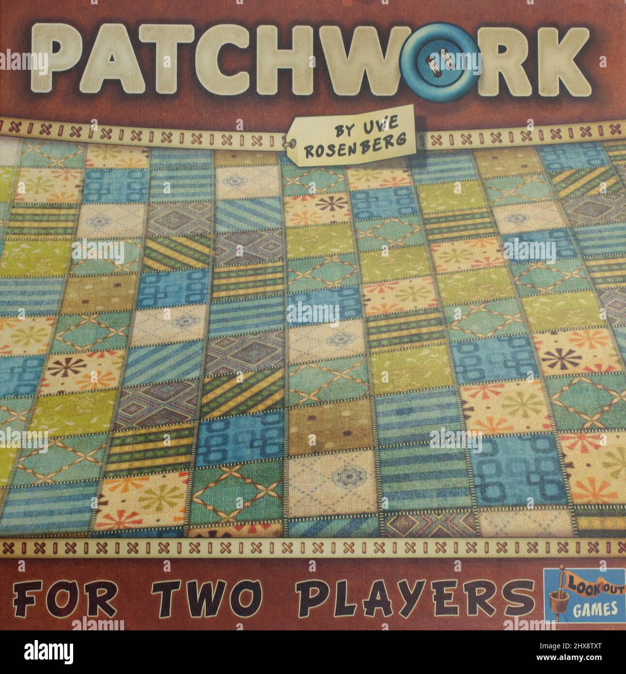 The board game, Patchwork Stock Photo