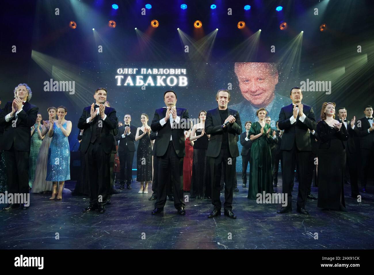 February 28, 2022. Russia, Moscow. Concert to mark 35th anniversary