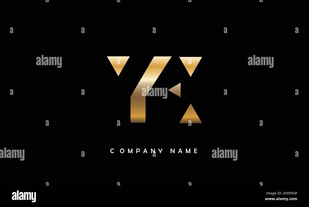 YE or ey alphabets letters initial monogram Stock Vector