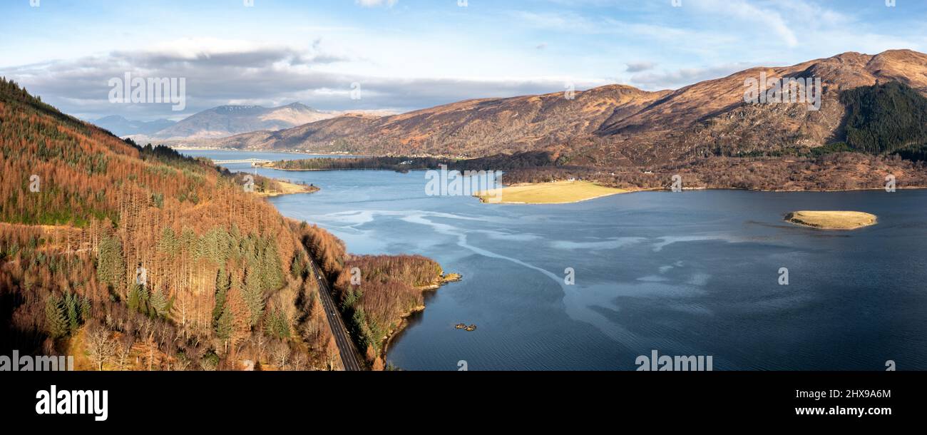 Loch Leven, Ballachulish, Glencoe, Scotland, UK Stock Photo