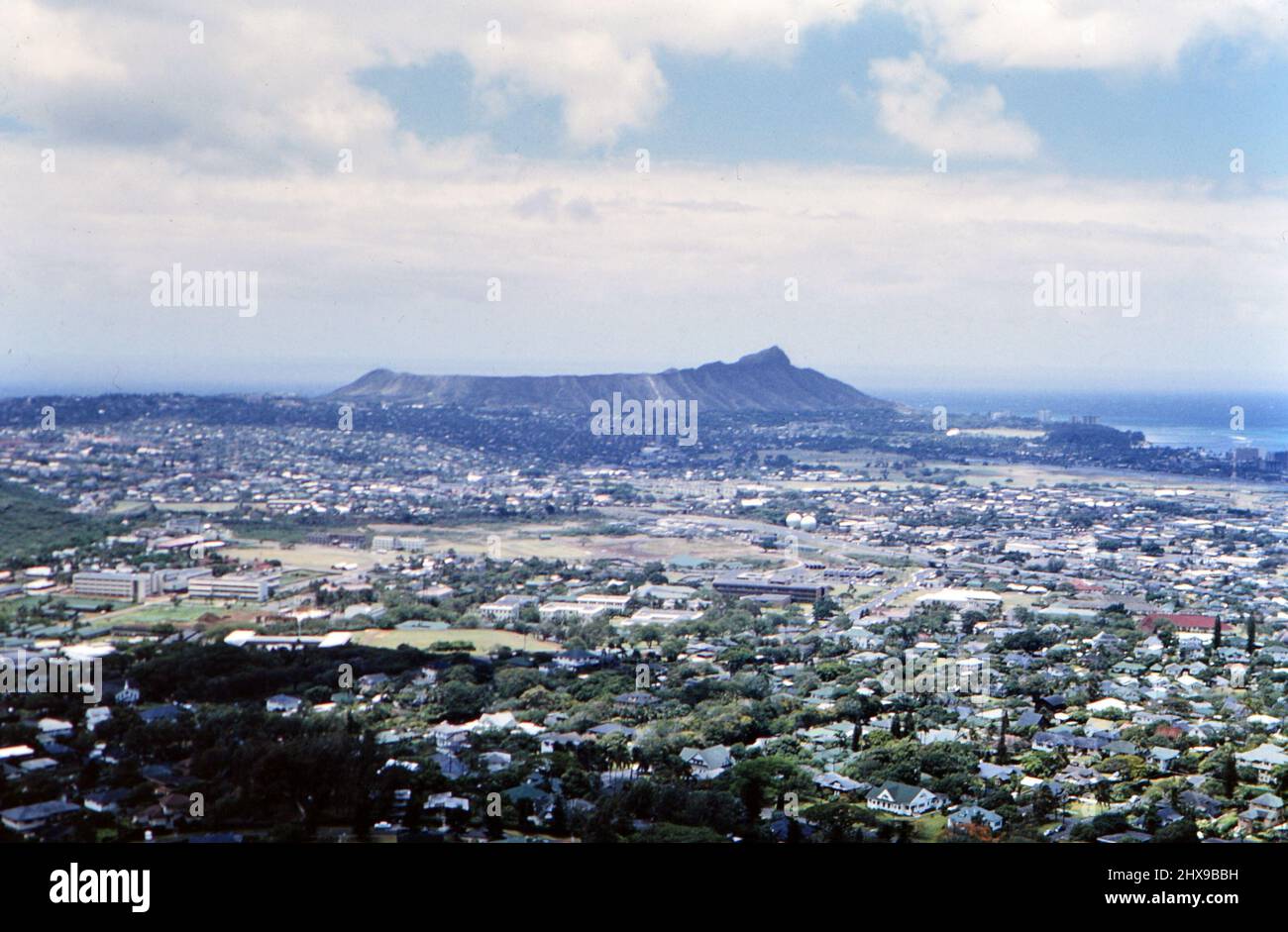 1960s diamond head volcano hi-res stock photography and images - Alamy