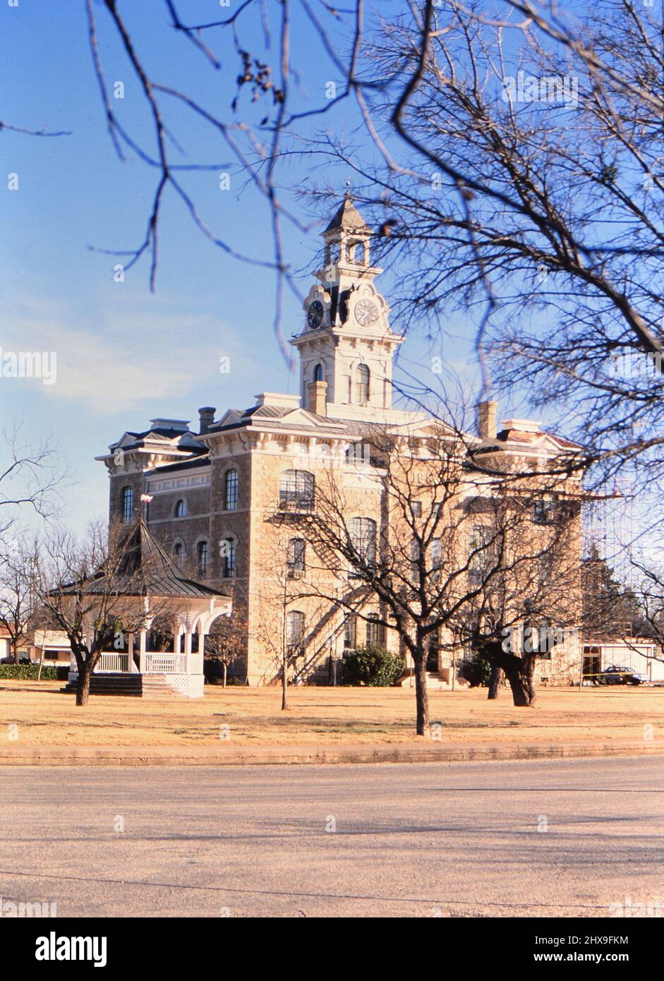 Shackleford county courthouse 1990s hires stock photography and images