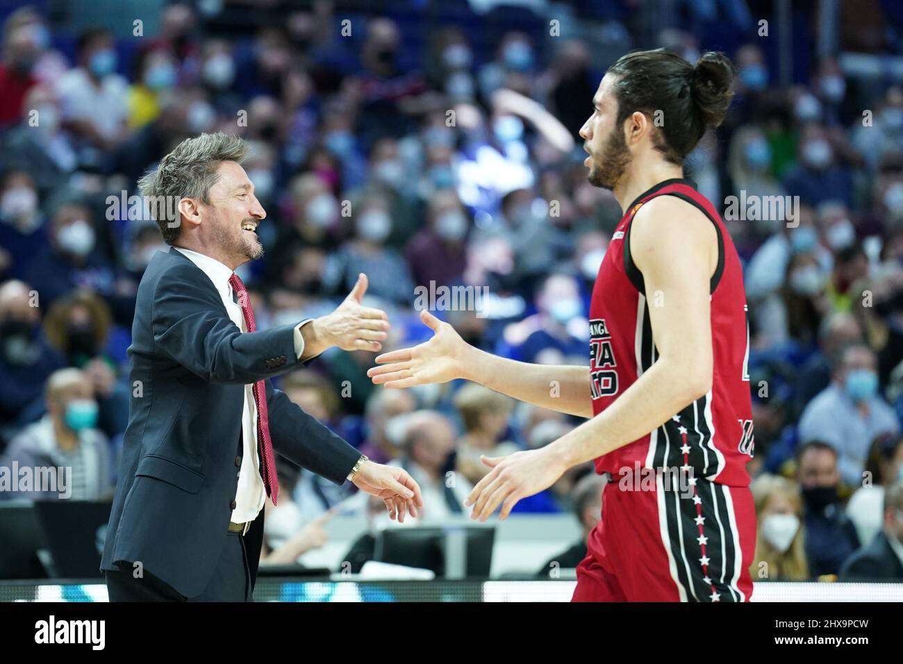 Palacio de Deportes, Madrid, Spain, March 10, 2022, Davide Alviti (AX