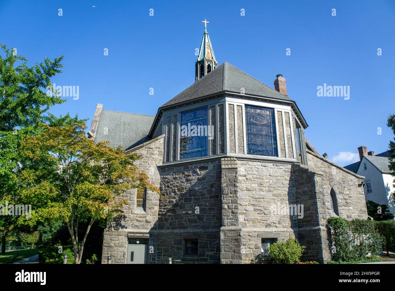 St. Dominic Roman Catholic Church, Oyster Bay, New York, USA Stock Photo