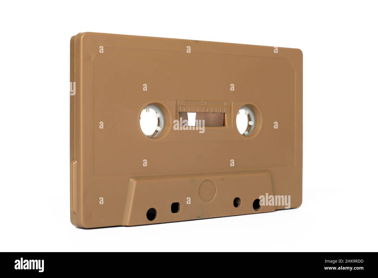 Vintage Cassette tape isolated on a white background Stock Photo - Alamy