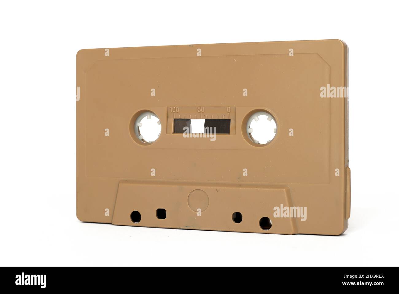 Vintage Cassette tape isolated on a white background Stock Photo - Alamy
