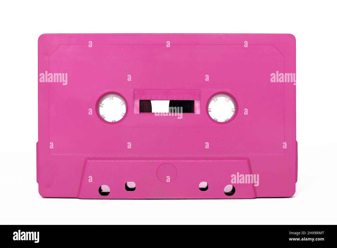 Vintage Cassette tape isolated on a white background Stock Photo - Alamy