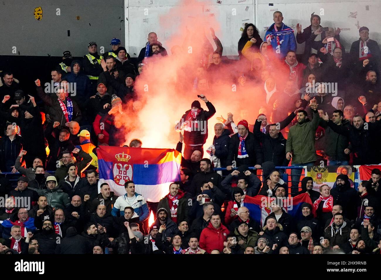 Crvena Zvezda Fans Return to Marakana for Champions League Face-off After  Four Years