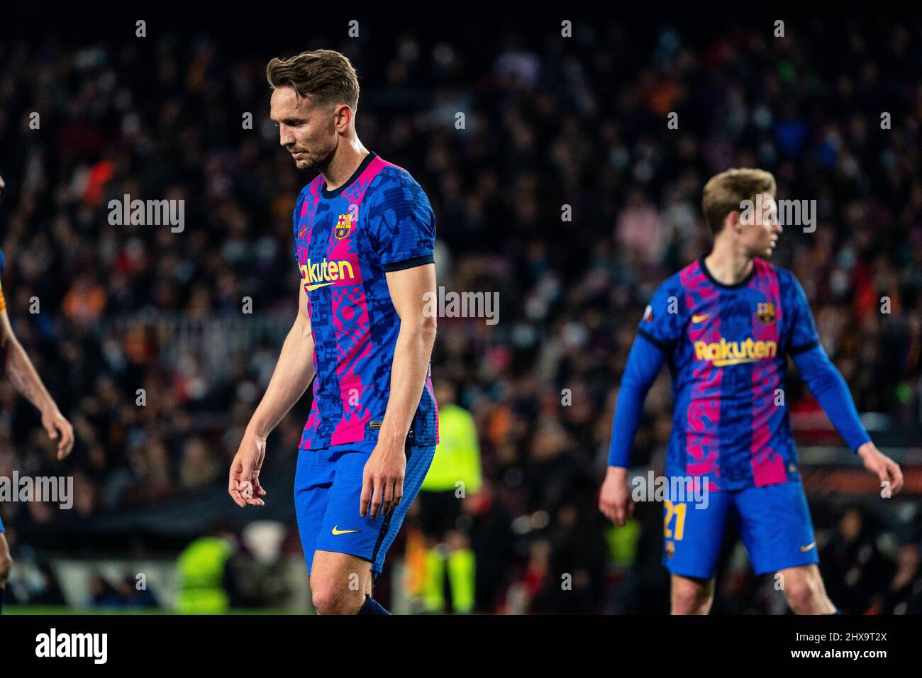 Barcelona, Spain, 10, March, 2022.  Europa League: FC Barcelona v Galatasaray SK.  Credit: Joan Gosa/Alamy Live News Stock Photo