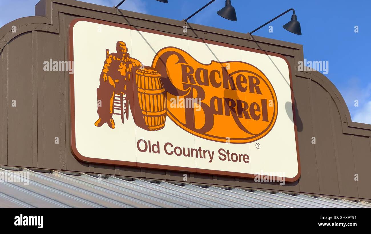 Cracker Barrel Old Country store HOMESTEAD, UNITED STATES FEBRUARY