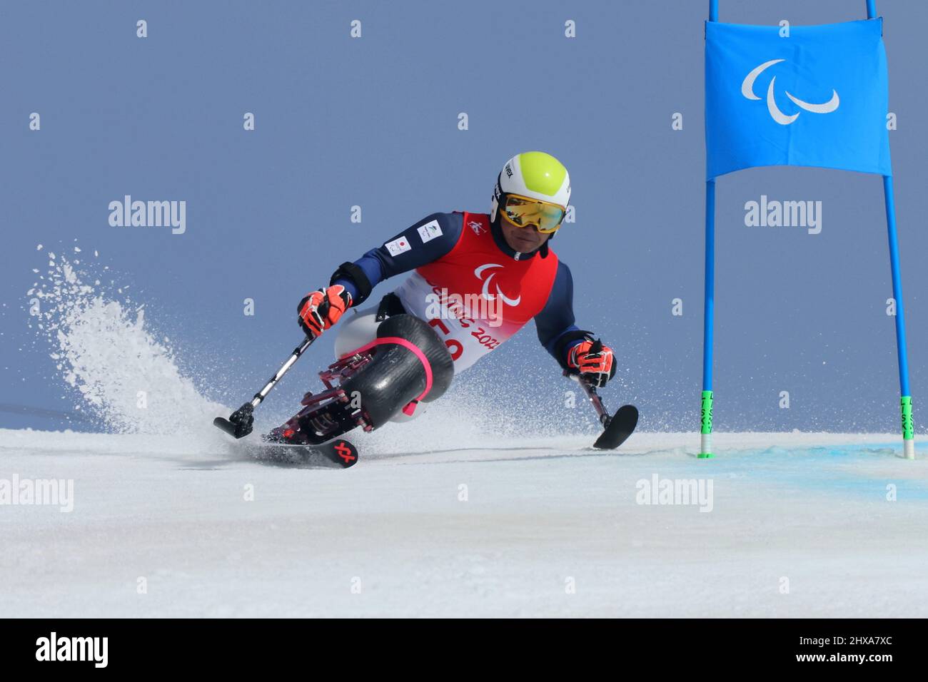 Beijing, China. 10th Mar, 2022. Takeshi Suzuki (JPN) Alpine Skiing ...