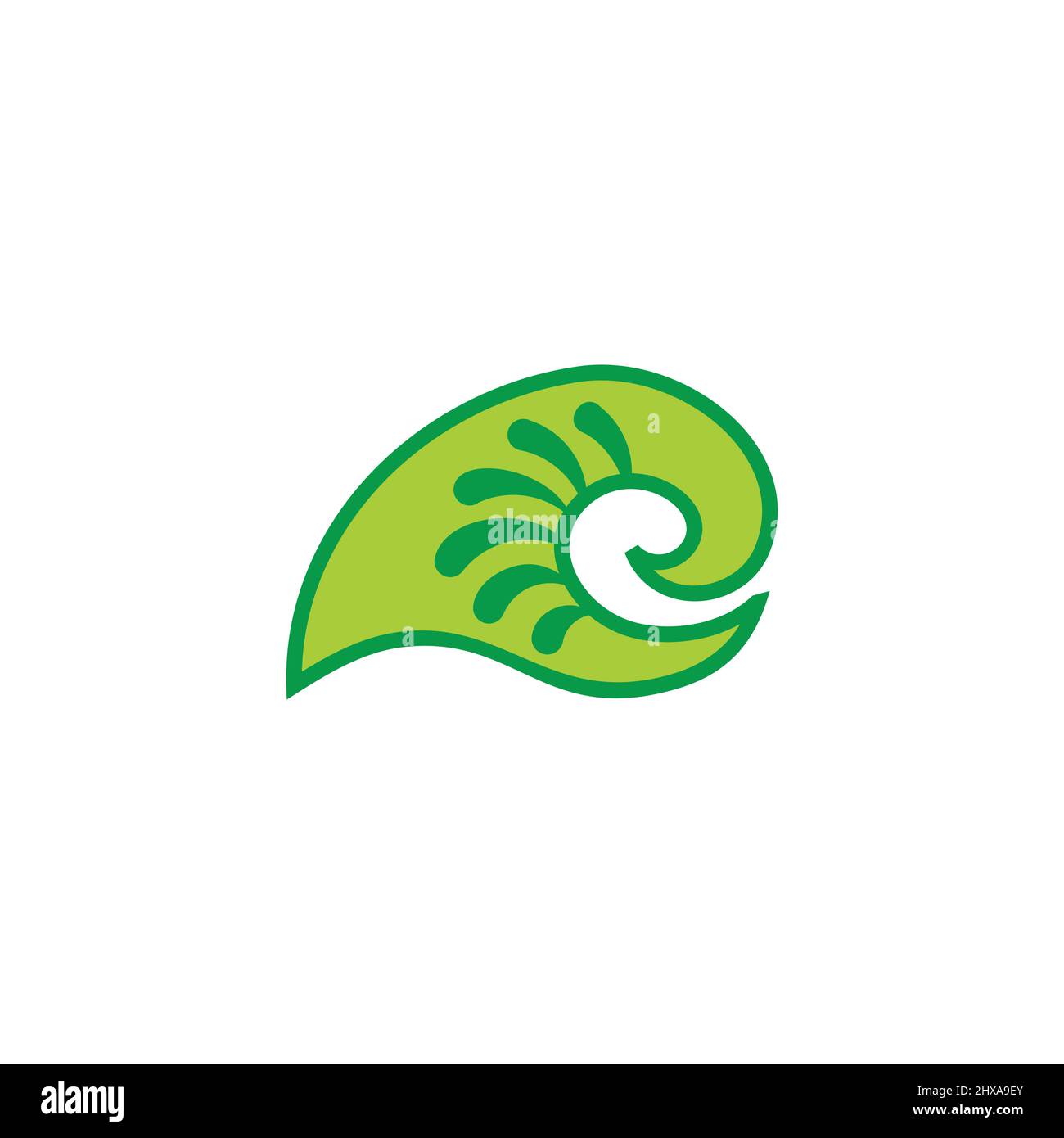 letter e eco leaf water medical food vegan symbol logo vector Stock ...