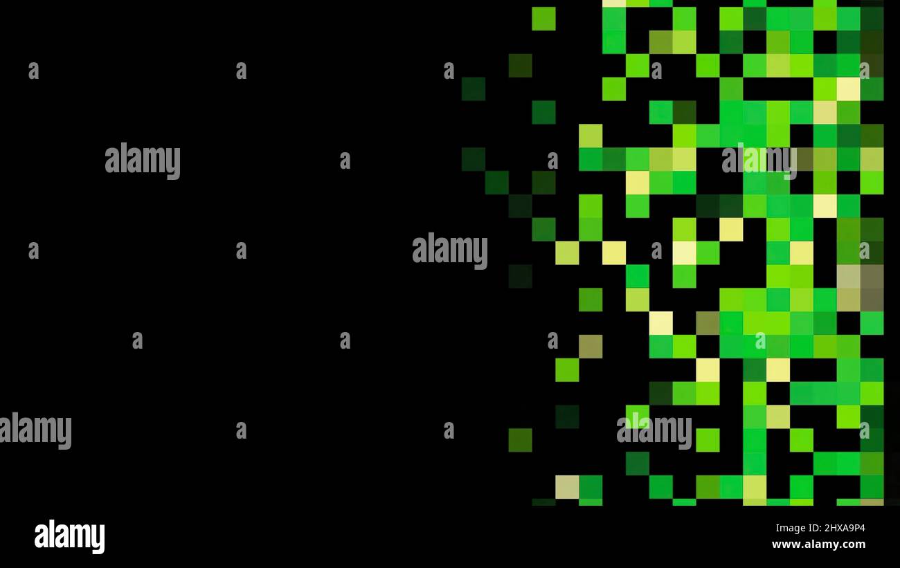 Unique abstract pixel animation. Animation. Abstract animation of ...