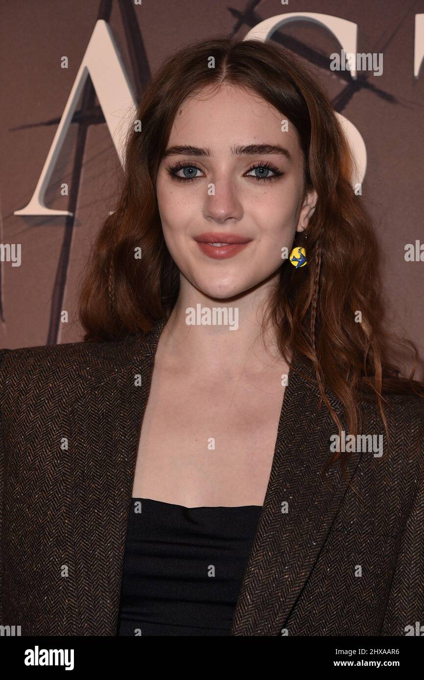 New York, NY, USA. 10th Mar, 2022. Talia Ryder at arrivals for MASTER  Screening, Metrograph, New York, NY March 10, 2022. Credit: Kristin  CallahanEverett CollectionAlamy Live News Stock Photo - Alamy