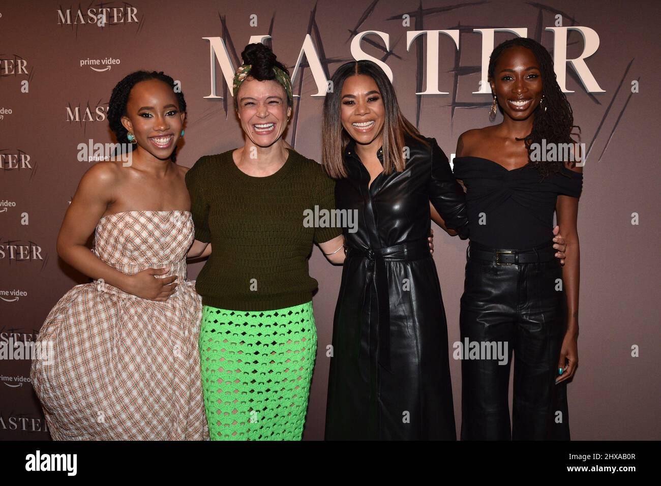 New York, NY, USA. 10th Mar, 2022. Zoe Renee, Amber Gray, Regina Hall
