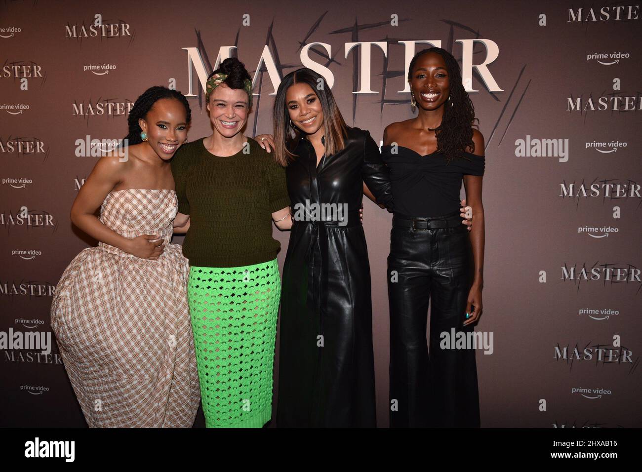 New York, NY, USA. 10th Mar, 2022. Zoe Renee, Amber Gray, Regina Hall