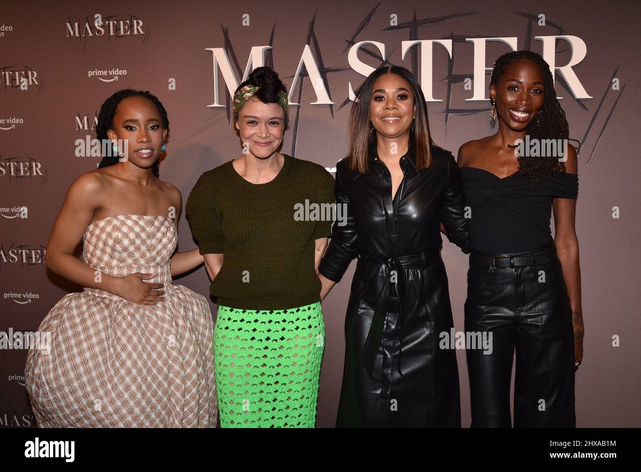 New York, NY, USA. 10th Mar, 2022. Zoe Renee, Amber Gray, Regina Hall