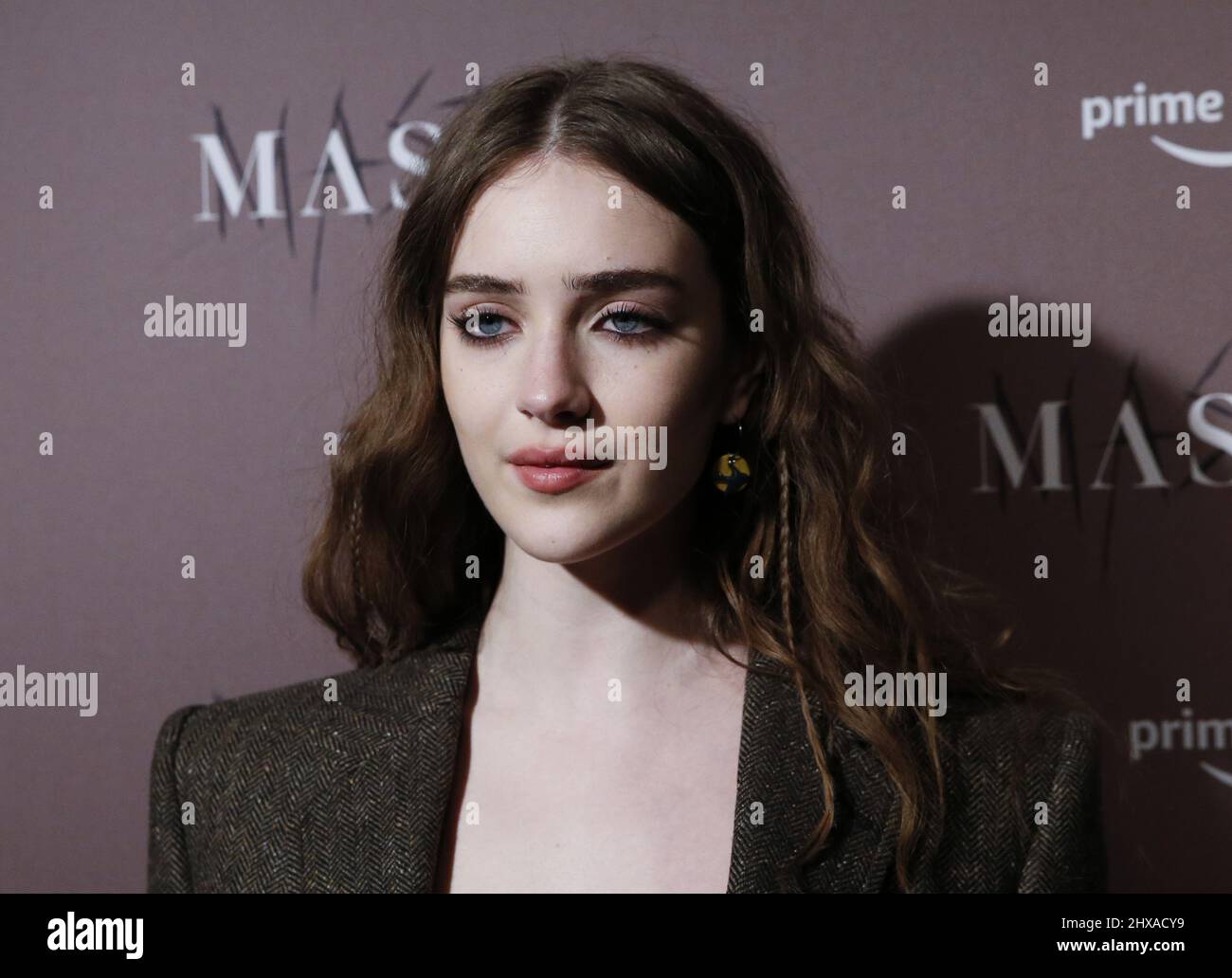 New York, USA. 10th Mar, 2022. Talia Ryder arrives on the red carpet at