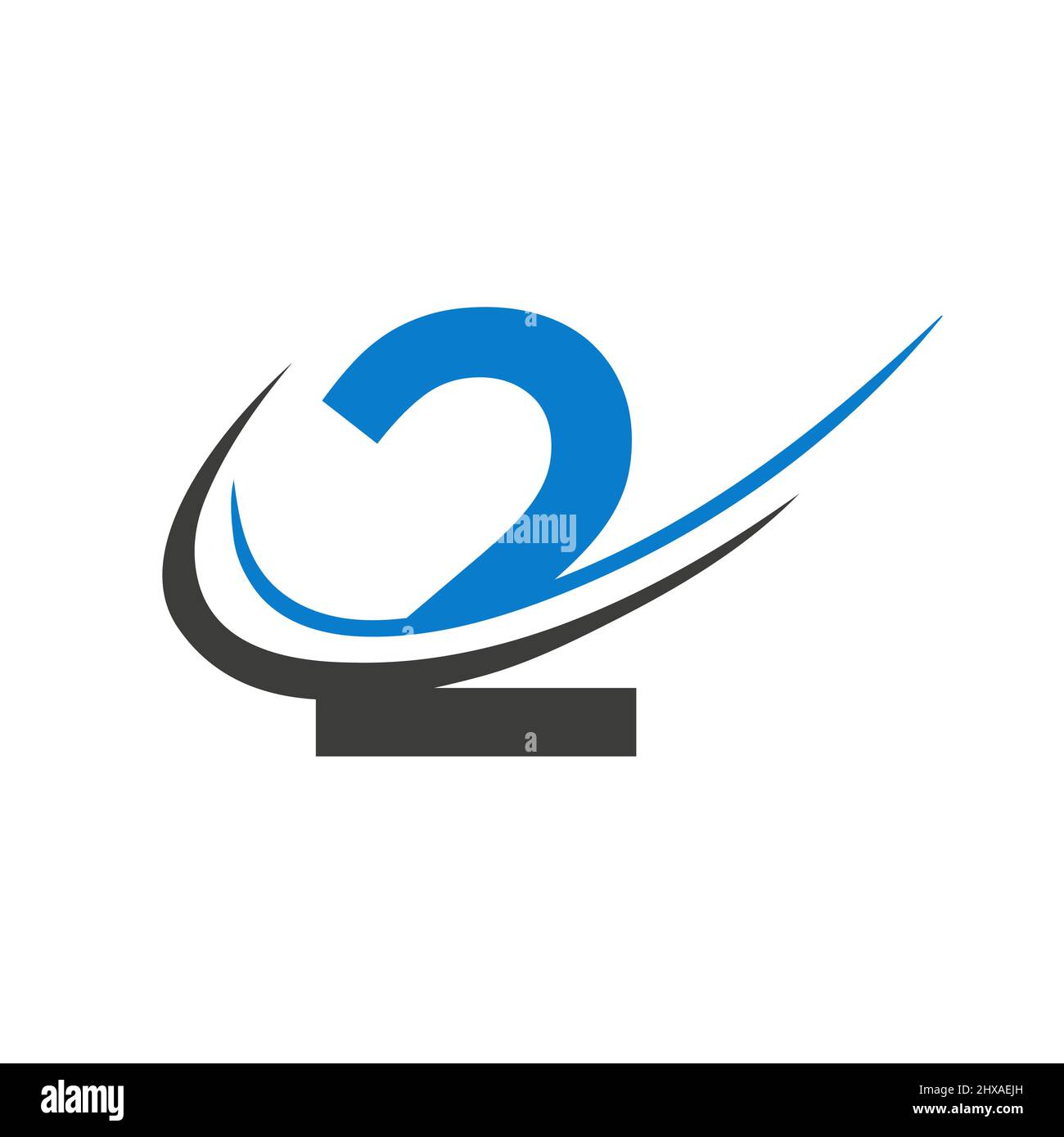 Letter 2 Logo Vector Template Modern and Simple Design. 2 Logotype For ...