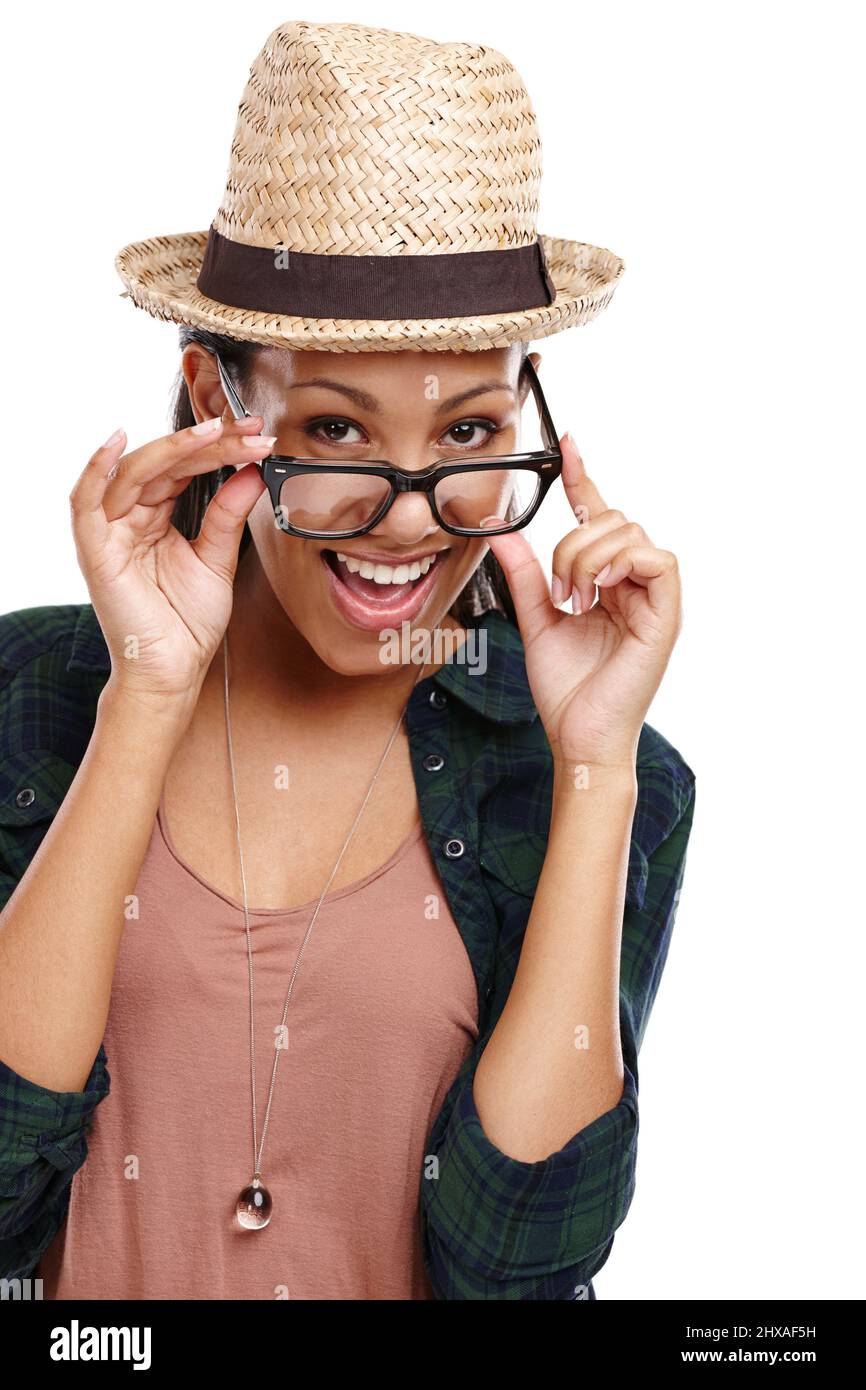 Woman wearing white straw hat hi-res stock photography and images - Alamy