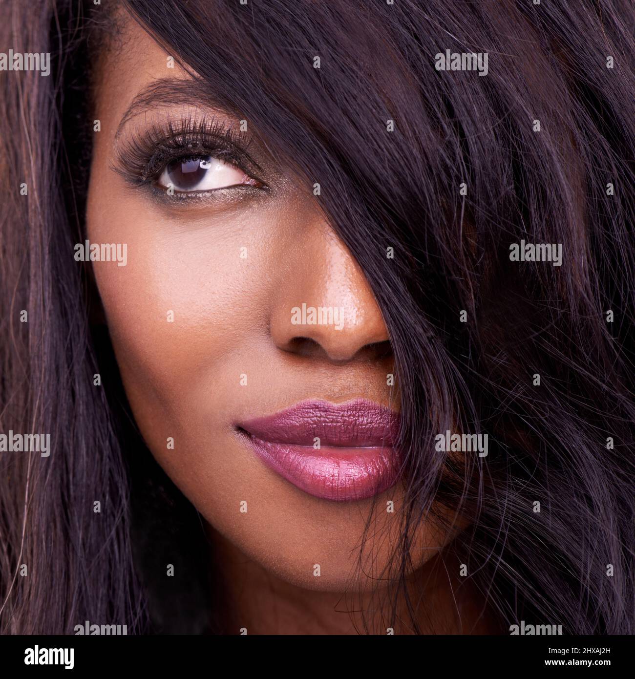 African woman hair model glamorous hi-res stock photography and images ...