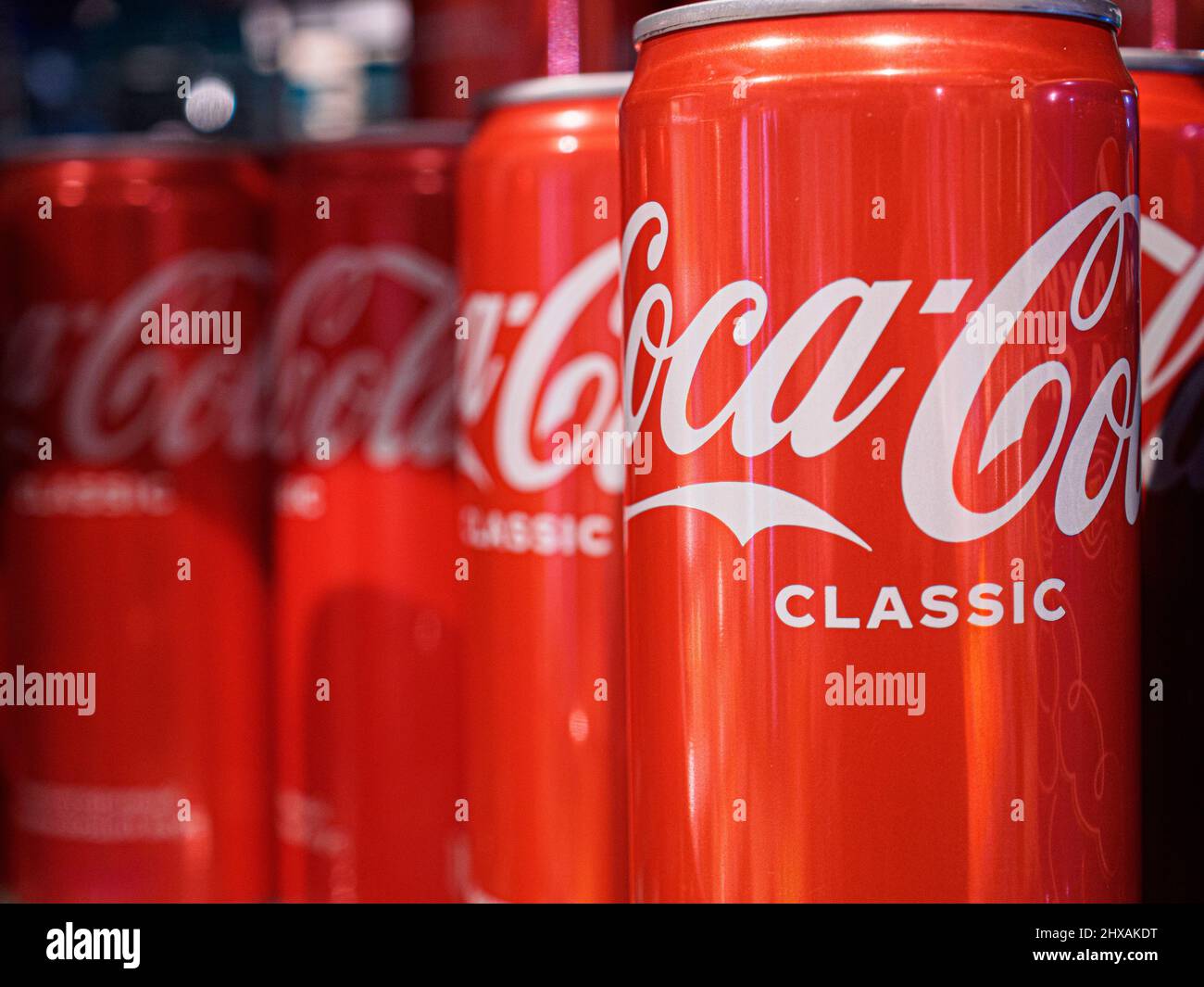 Moscow Cola Moscow, Russia. 10th Mar, 2022. Coca Cola, the leader of the soft ...