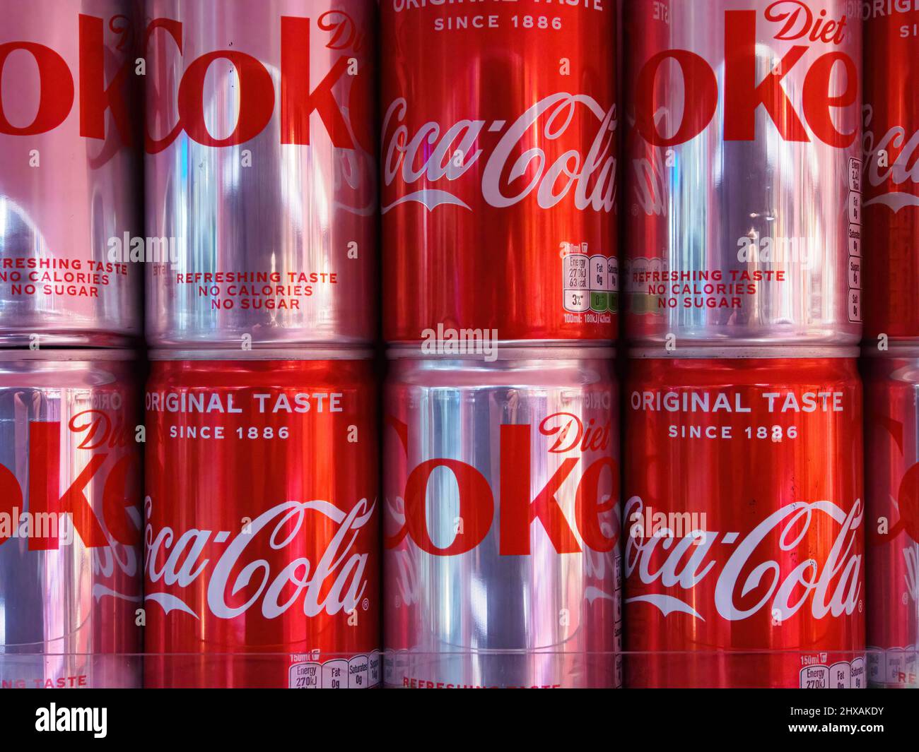 Moscow Cola Coca cola logo russia hi-res stock photography and images - Alamy