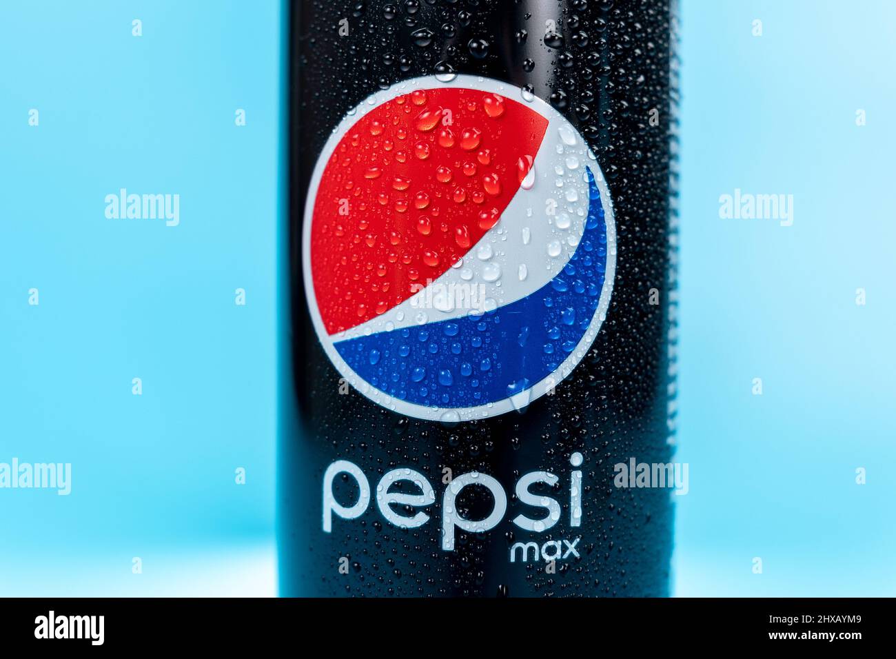 Tyumen, Russia-January 19, 2022: Pepsi logo is a carbonated soft drink ...