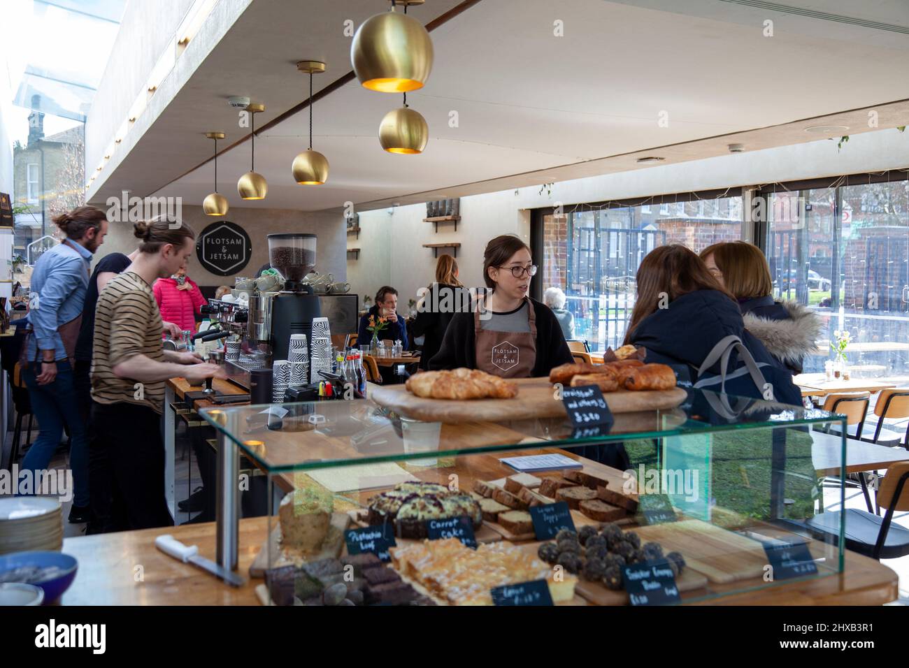 Dulwich Gallery Cafe , London UK Stock Photo Alamy