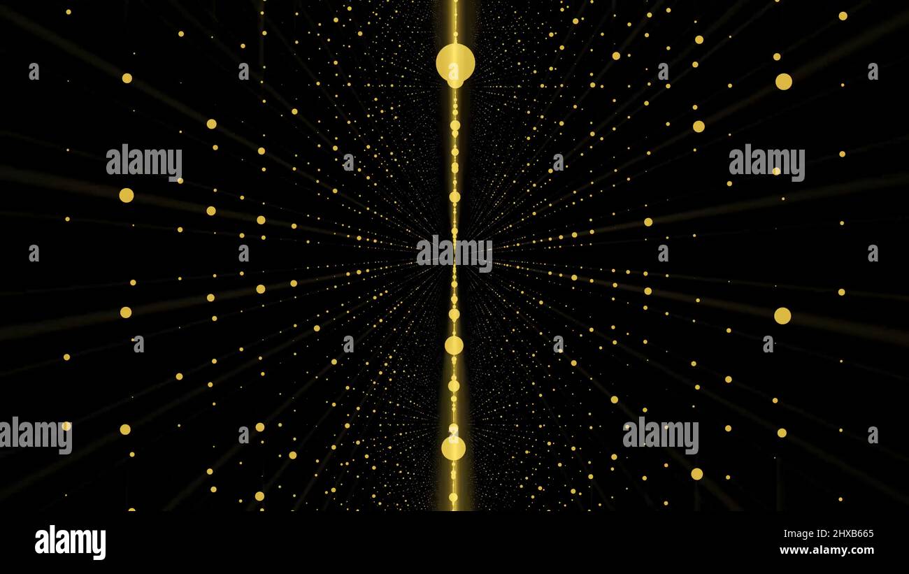 Camera moving into a 3d grid infinite space loop. High Definition ...