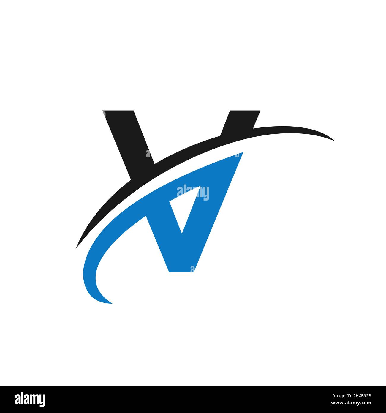 Initial Letter V Logo Vector Template Modern and Simple Design. V ...