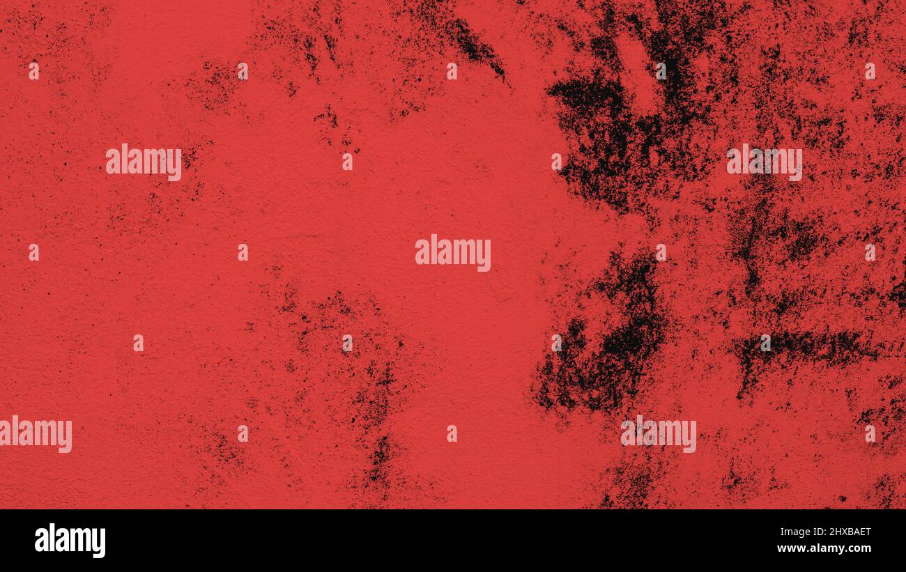 Black spots on a red wall, background texture Stock Photo Alamy