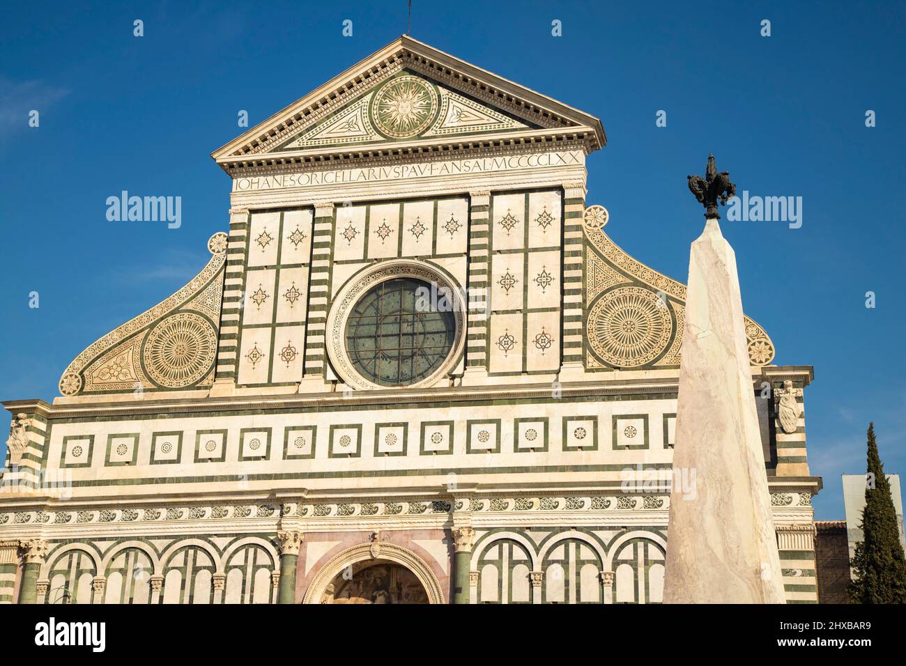 Basilica di Santa Maria Novella Florence Stock Photo
