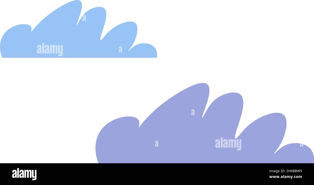 Cloud or smog, fog or mist icon, loudscape vector Stock Vector Image ...