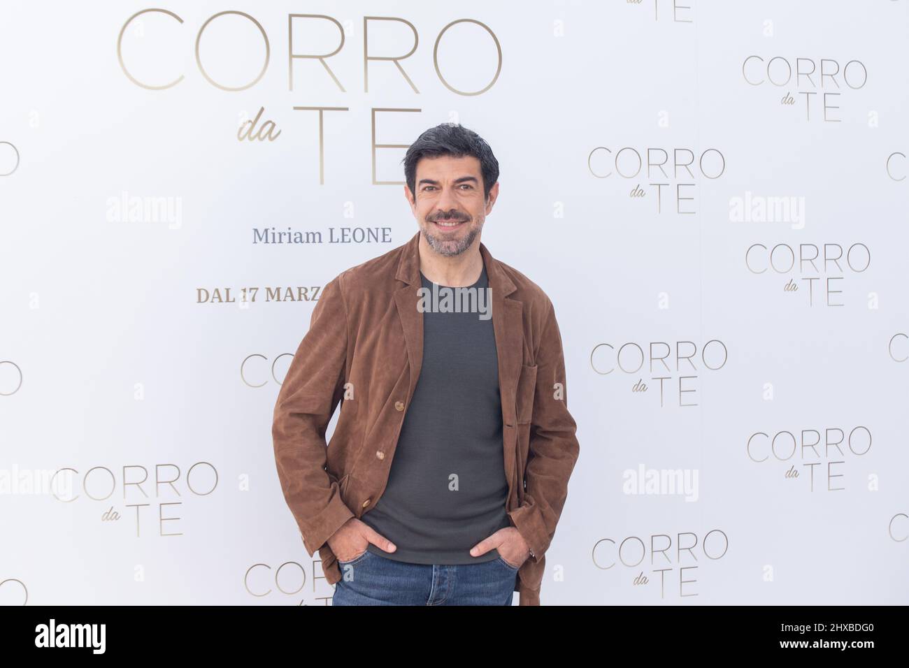 Rome, Italy. 10th Mar, 2022. Pierfrancesco Favino attends the photocall of  the film ''Corro da te'' in Rome (Credit Image: © Matteo Nardone/Pacific  Press via ZUMA Press Wire) Credit: ZUMA Press, Inc./Alamy