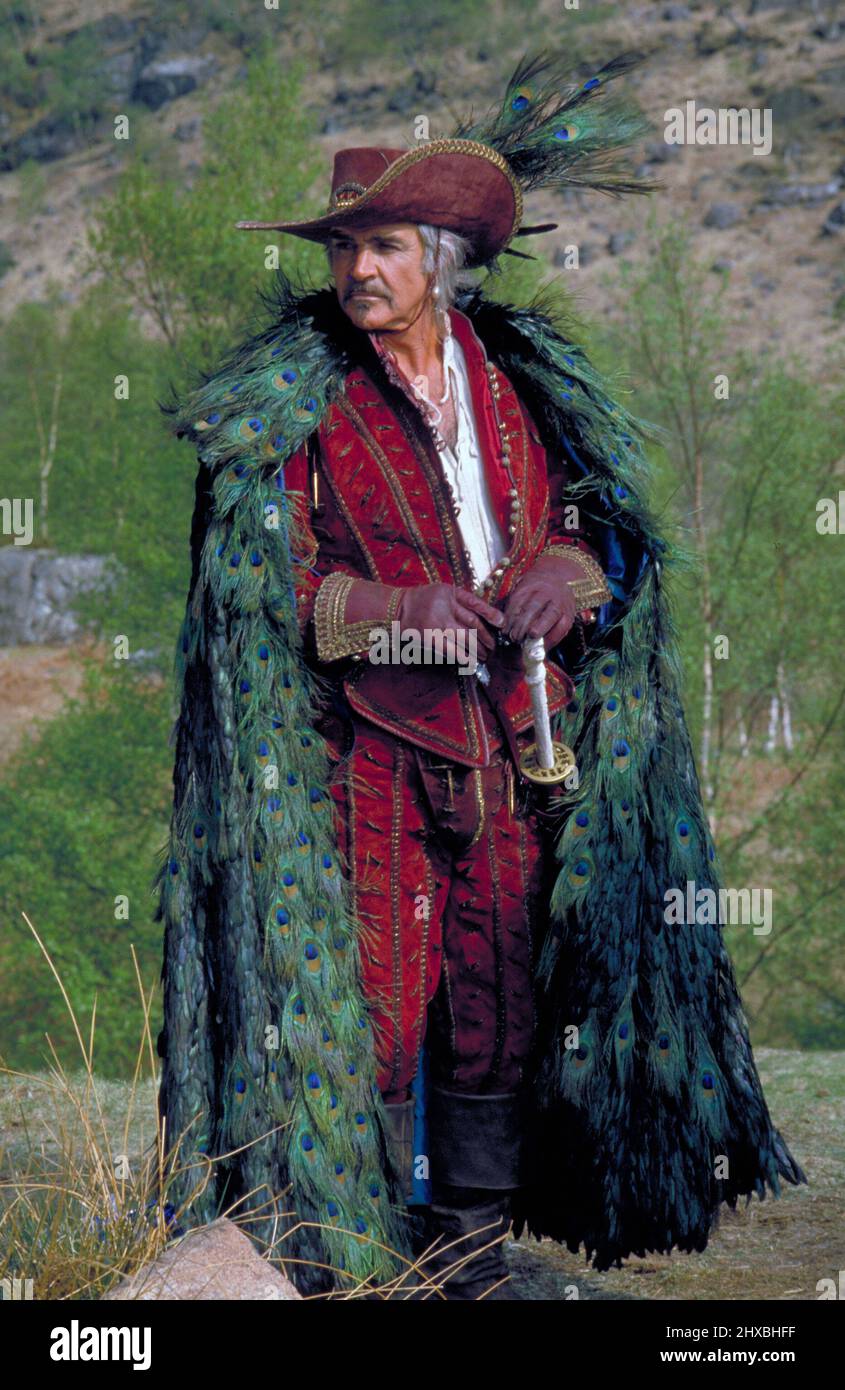 SEAN CONNERY in HIGHLANDER (1986), directed by RUSSELL MULCAHY. Credit:  COLUMBIA/CANNON/WARNER / Album Stock Photo - Alamy