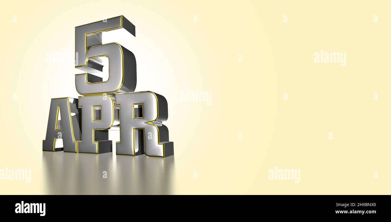 5 apr. 5 apr