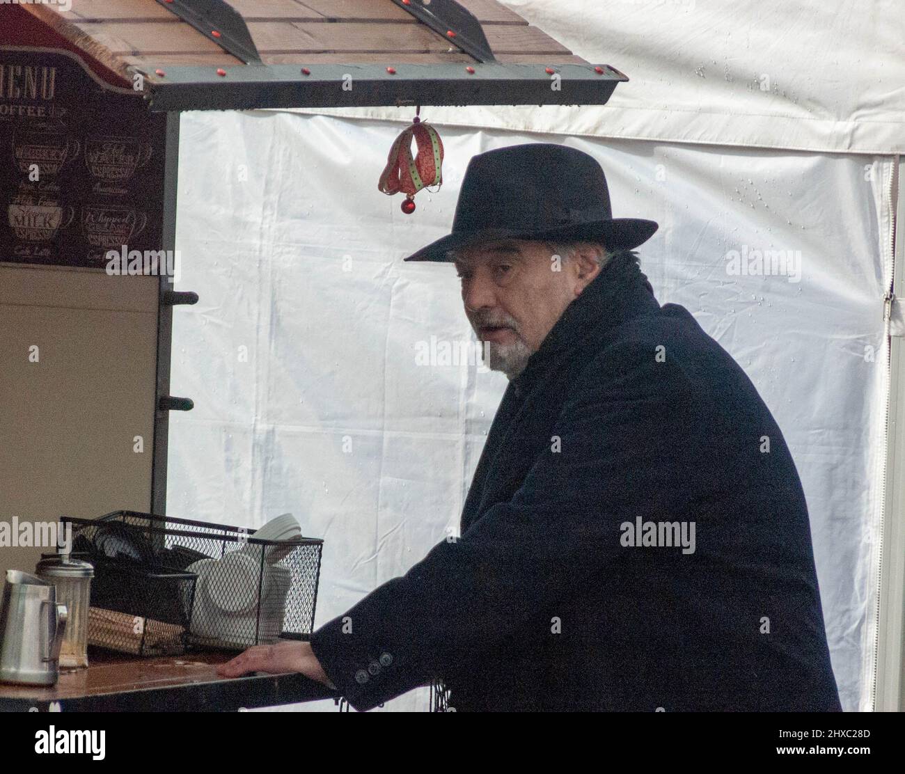 Bantry, West Cork Ireland, Friday 3 March 2022; Ian Baily was seen out and about at the weekly market in Bantry today. The self confessed suspect in the Murder of Sophie Toscan Du Plantier at Her holiday home in Schull on December 23 1996. Mr. Baily, is awaiting an appeal to a driving charge last year after being stopped at a checkpoint in West Cork in 2019. He was convicted of possession of cannibas in his car, drug driving, possession of cannibas at Bantry Garda Station and allowing his car to be used for the possession of cannibas. Credit; ED/Alamy Live News Stock Photo