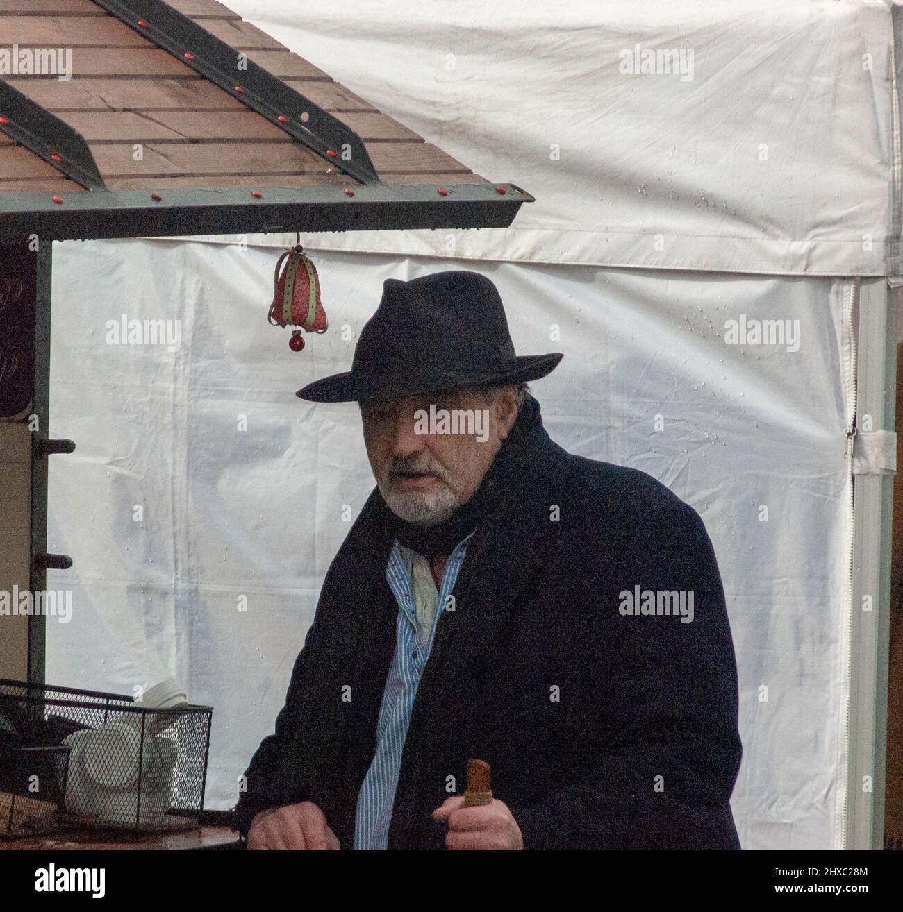 Bantry, West Cork Ireland, Friday 3 March 2022; Ian Baily was seen out and about at the weekly market in Bantry today. The self confessed suspect in the Murder of Sophie Toscan Du Plantier at Her holiday home in Schull on December 23 1996. Mr. Baily, is awaiting an appeal to a driving charge last year after being stopped at a checkpoint in West Cork in 2019. He was convicted of possession of cannibas in his car, drug driving, possession of cannibas at Bantry Garda Station and allowing his car to be used for the possession of cannibas. Credit; ED/Alamy Live News Stock Photo