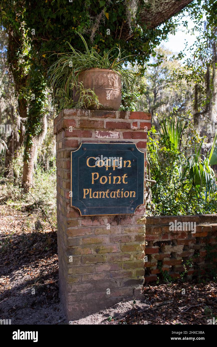 The Coffin Point Planation houses an original plantation house as well