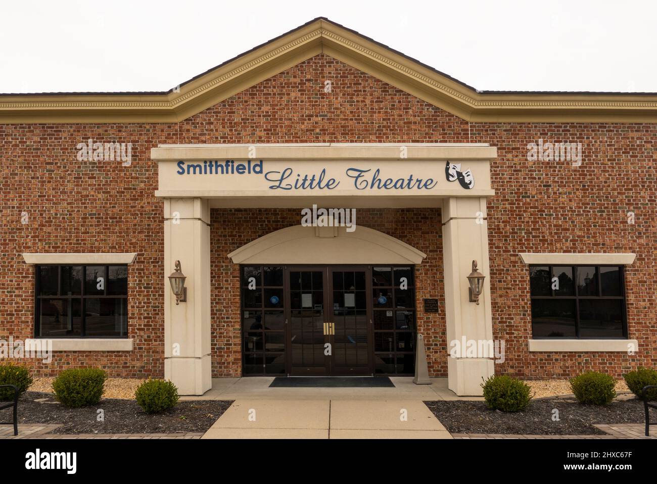 Smithfield Little Theatre company in Virginia Stock Photo