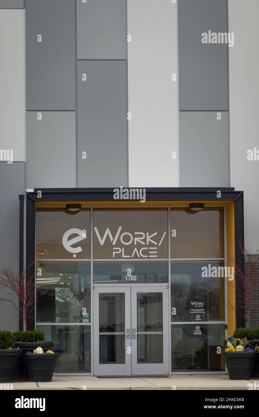 self storage center of Hampton Virginia Stock Photo Alamy