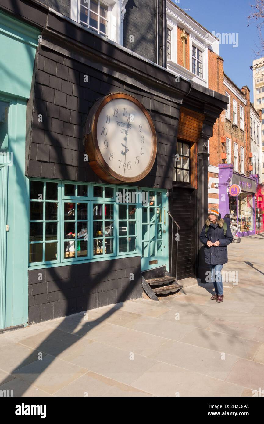 Vivienne westwoods worlds end shop hi-res stock photography
