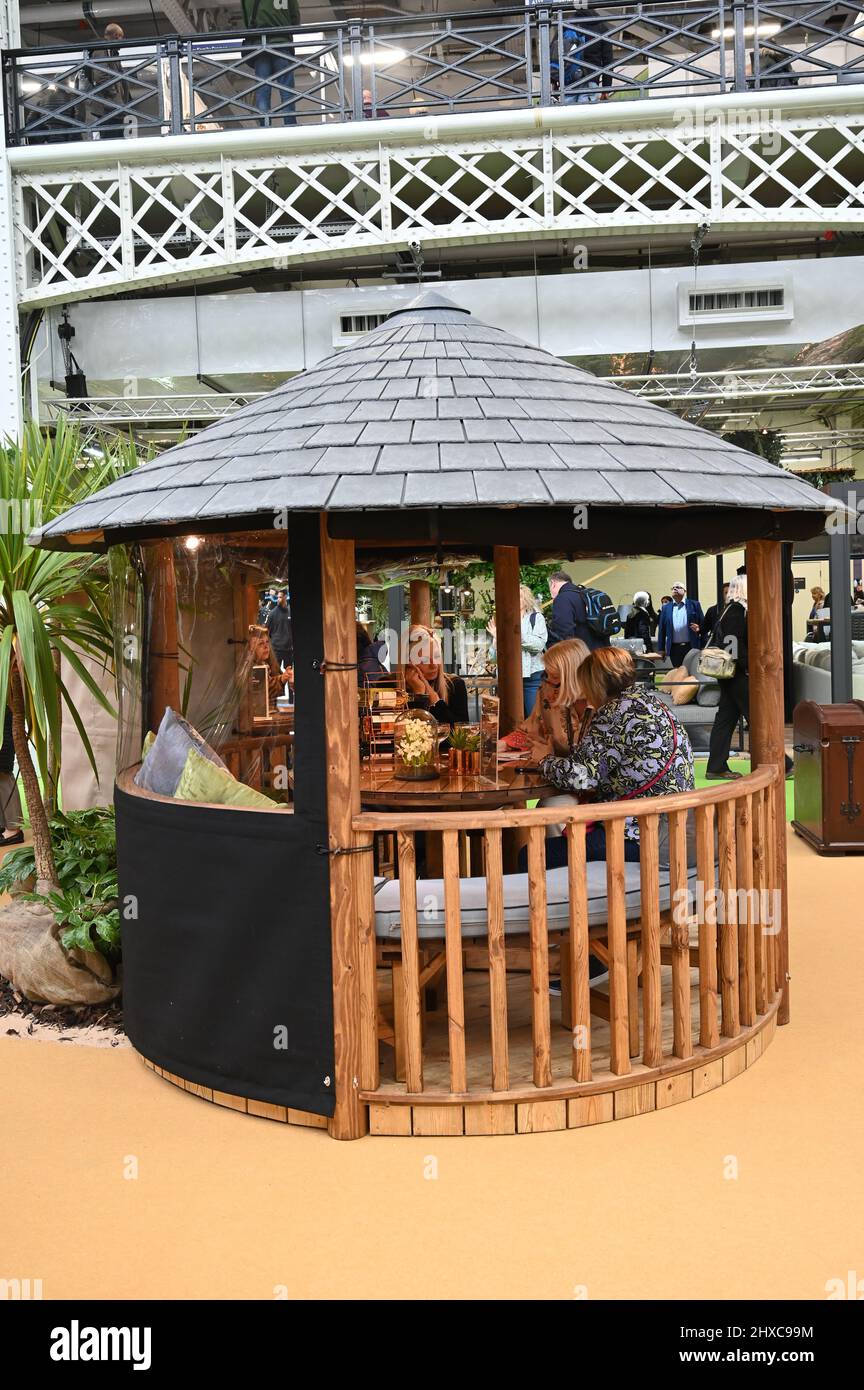 London, UK. 11 March 2022. Breeze House exhibition at Ideal Home Show 2022 at Olympia London. Credit: Picture Capital/Alamy Live News Stock Photo