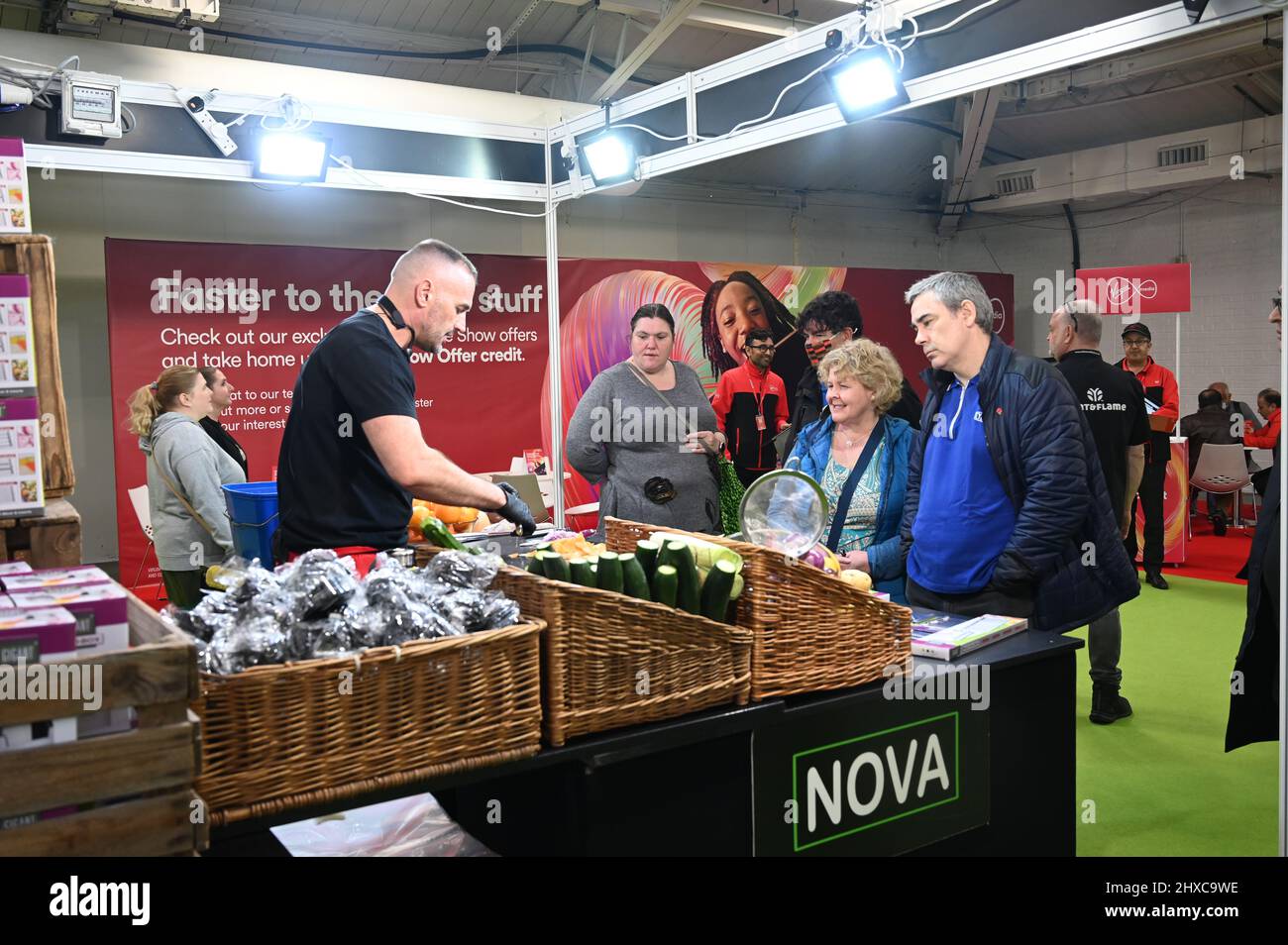 London, UK. 11 March 2022. Nova exhibition at Ideal Home Show 2022 at Olympia London. Credit: Picture Capital/Alamy Live News Stock Photo
